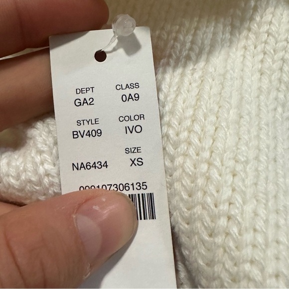 J crew roll neck sweater ivory white - Picture 5 of 5